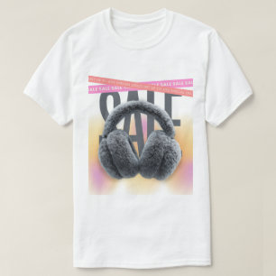 Camiseta Gráficos de venta de auriculares acogedores para h