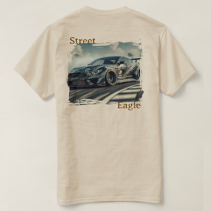 Camiseta Gráficos del coche a la deriva Street Eagle