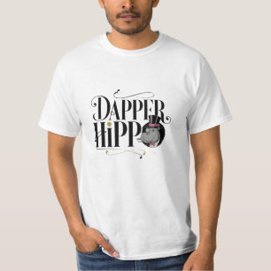 Camiseta Gráficos divertidos de Hippo para aficionados a la