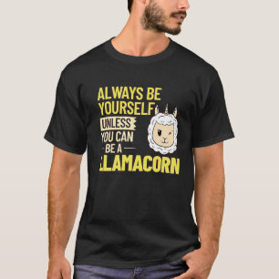 Camiseta Gráficos divertidos de Llama Unicorn