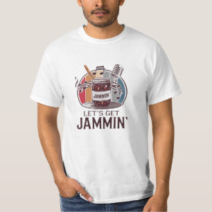 Camiseta Gráficos divertidos y audaces Jam Lover