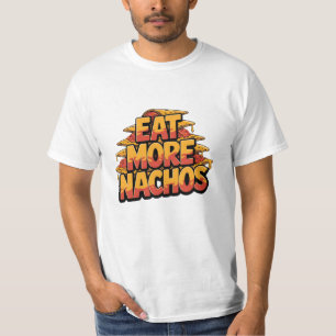 Camiseta Gráficos divertidos y audaces Nacho Lover