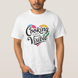 Camiseta Gráficos divertidos y audaces para la cocina de Lo