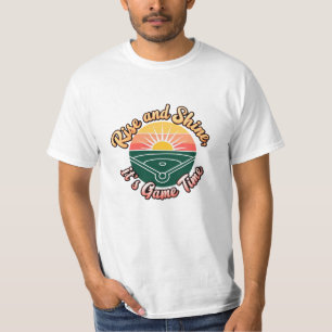 Camiseta Gráficos divertidos y caprichosos de softball