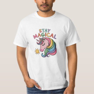 Camiseta Gráficos divertidos y mágicos de unicornio