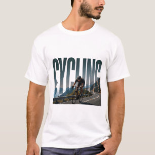 Camiseta Gráficos editoriales de ciclismo de resistencia