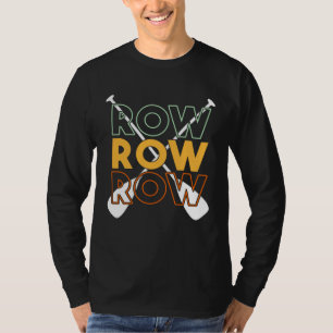 Camiseta Gráficos expertos en remo de barco de remo de bote
