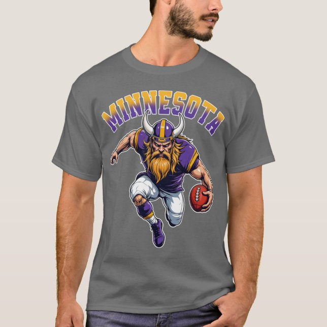 Camiseta Gráficos Gráficos Gráficos divertidos Minnesota Ap (Anverso)