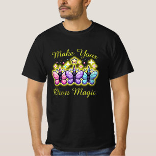 Camiseta Gráficos mágicos caprichosos y audaces para Fantas