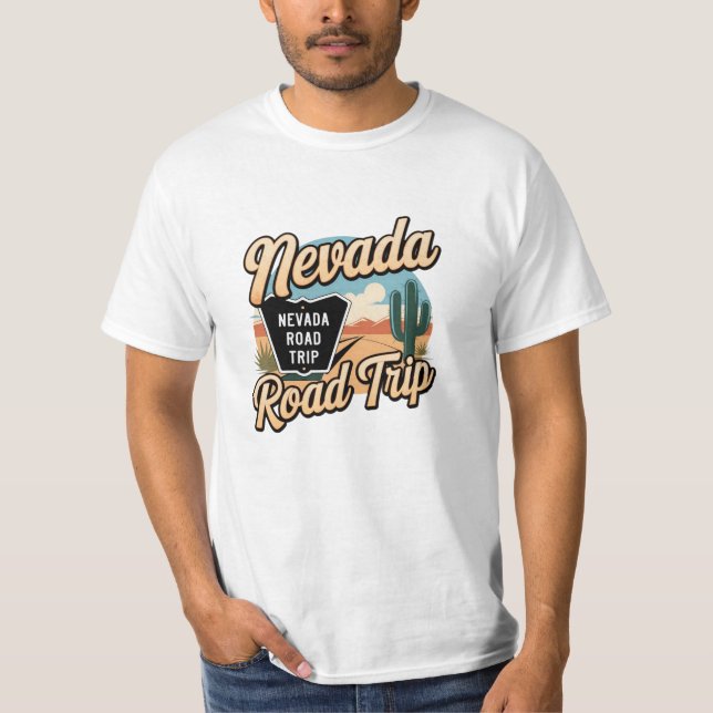 Camiseta Gráficos negrita y capricho de Nevada (Anverso)
