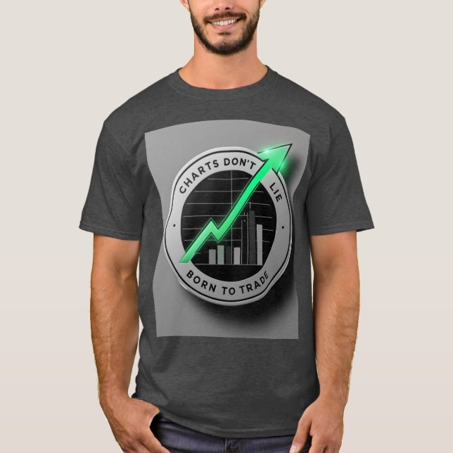 Camiseta Gráficos que no mienten - Maestro de análisis técn (Anverso)