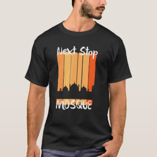 Camiseta Gráficos retro masjid de la mezquita musulmana isl
