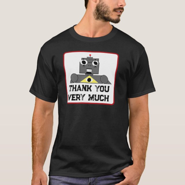 Camiseta Gráficos Skullnskin "Roboto" (Anverso)
