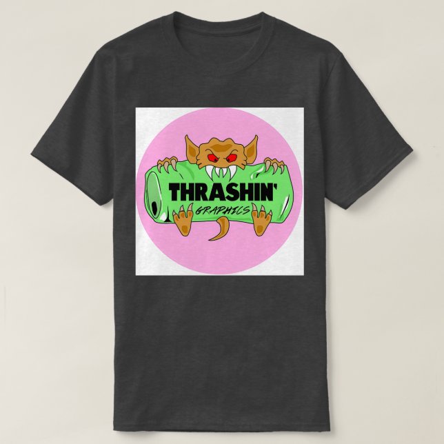 Camiseta Gráficos Thrashin 1 (Diseño del anverso)