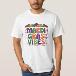 Camiseta Gráficos únicos de Mardi Gras para entusiastas