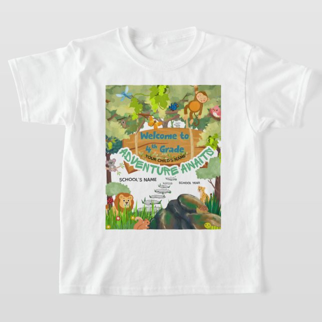 Camiseta GRÁFICOSBLEE: Hola, Cuarto Grado! (Distribución)