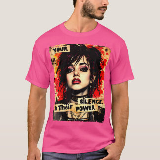 Camiseta Grafiti Chica punk Graffiti 90 Grunge Urban Art Mo