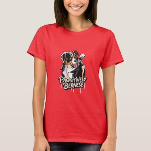 Camiseta Grafiti de Bersitic - Perros amantes de Bernese