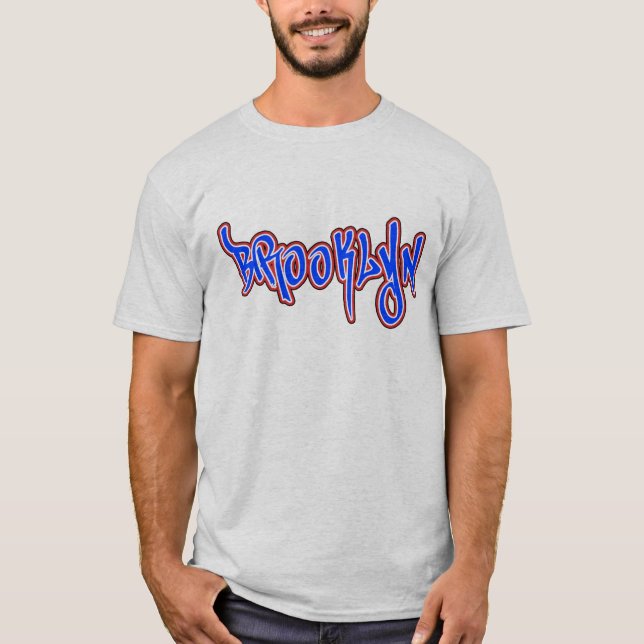 Camiseta Grafiti de Brooklyn (Anverso)