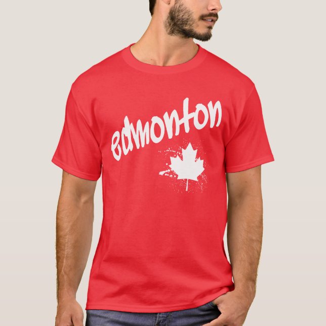 Camiseta Grafiti de Edmonton (Anverso)