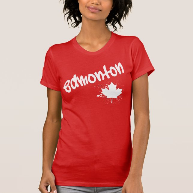 Camiseta Grafiti de Edmonton (Anverso)