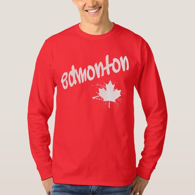 Camiseta Grafiti de Edmonton (Anverso)