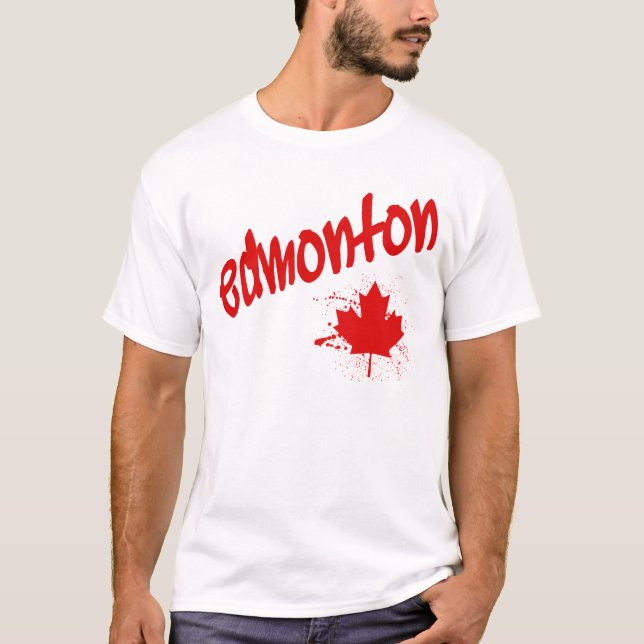Camiseta Grafiti de Edmonton (Anverso)