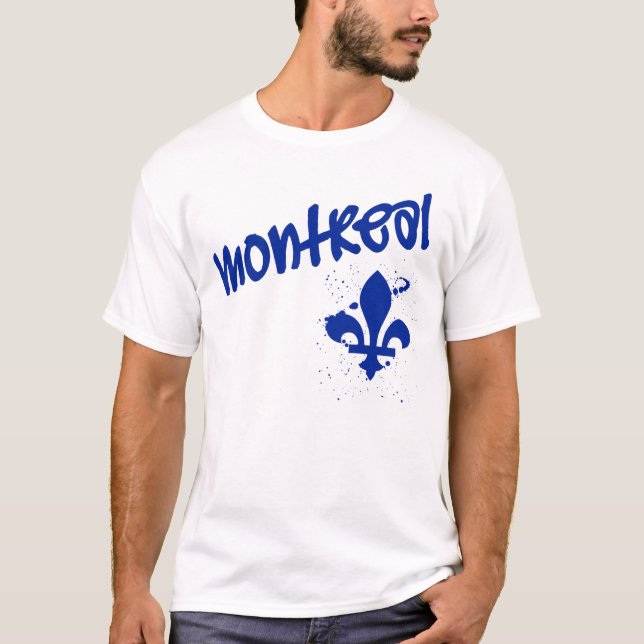 Camiseta Grafiti de Montreal (Anverso)
