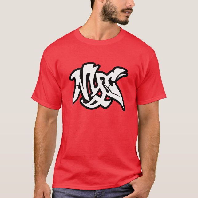 Camiseta Grafiti de NYC (Anverso)