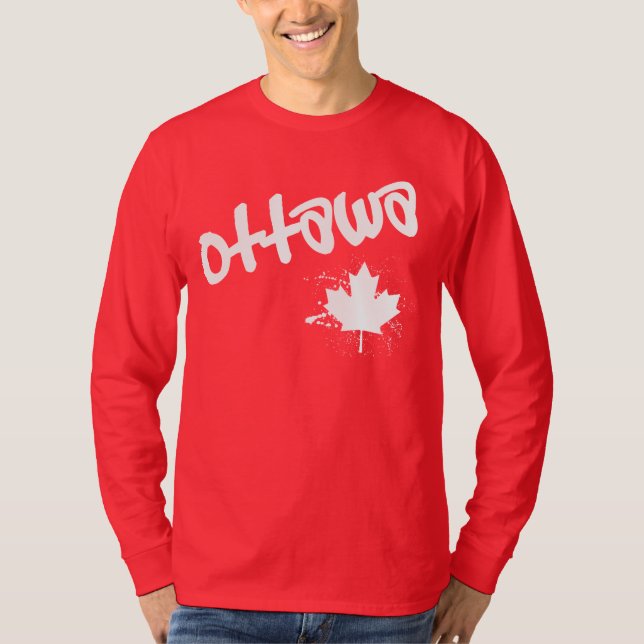 Camiseta Grafiti de Ottawa (Anverso)
