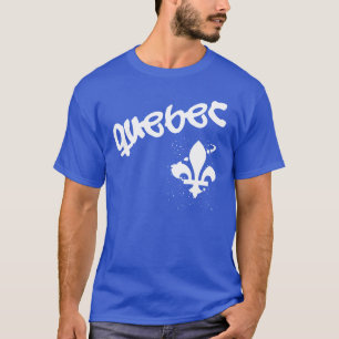 Camiseta Grafiti de Quebec