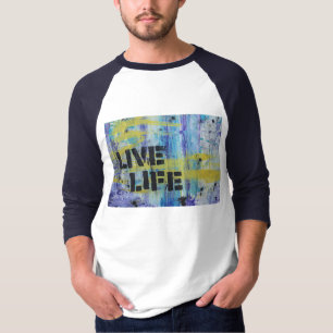 Camiseta Grafiti de vida en vivo