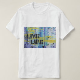 Camiseta Grafiti de vida en vivo