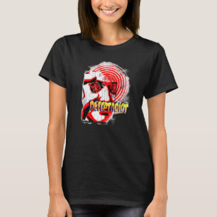 Camiseta Grafiti Grunge Detección Metalizado para el detect
