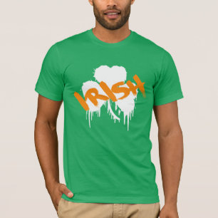 Camiseta Grafiti Irlandés
