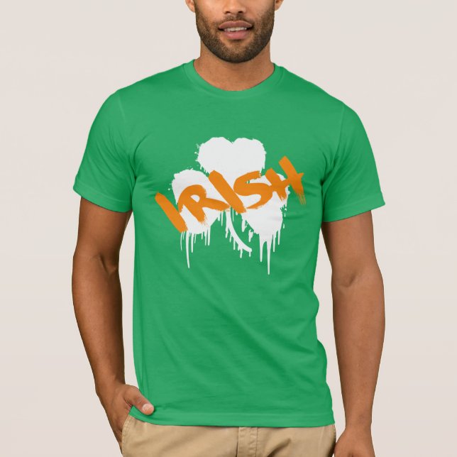 Camiseta Grafiti Irlandés (Anverso)