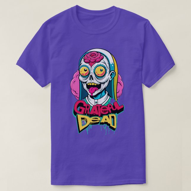 Camiseta Grafiti muerto agradecido (Diseño del anverso)