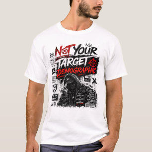 Camiseta Grafiti que no es para el grupo demográfico objeti