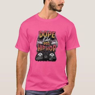 Camiseta Grafiti urbano divertidísimo del hip hop like 90