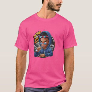 Camiseta Grafiti urbano divertidísimo del hip hop like 90