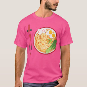 Camiseta Grafito S Ramen Noodle Lover Bowl De Fideos Ramen