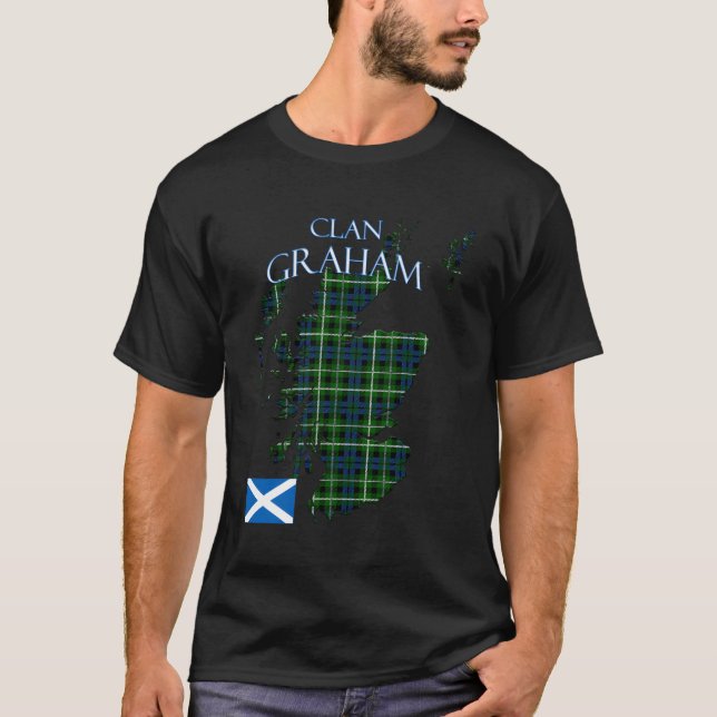 Camiseta Graham Scottish Clan Tan Scotland (Anverso)