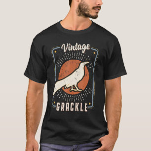Camiseta Grajo Vintage Retro Clásico Amor Animal 1