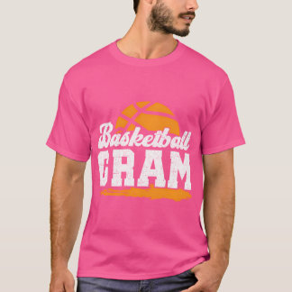 Camiseta Gram Abuela De Baloncesto Gram Abuela De Un Juego 