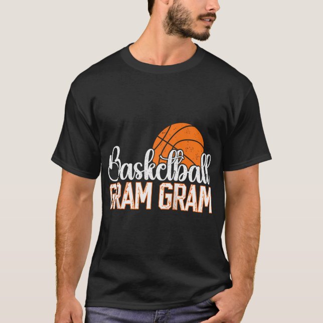 Camiseta Gram Gram De Baloncesto Gram De Un Jugador De Balo (Anverso)