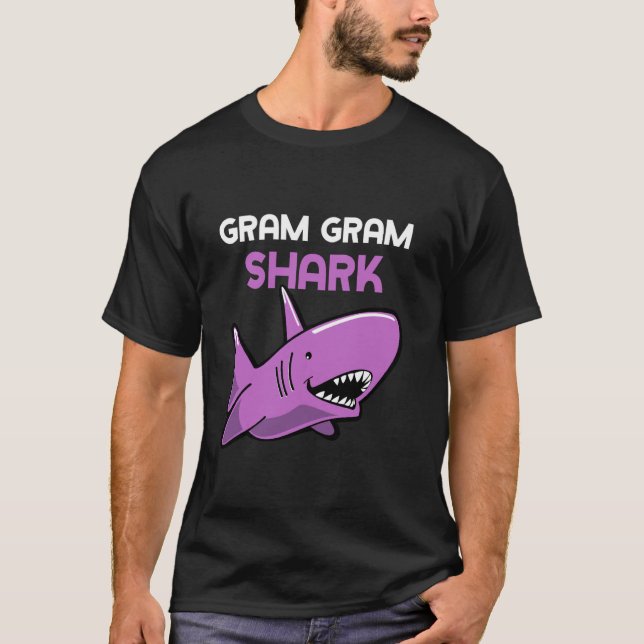 Camiseta Gram-Gram Shark Gram Gram Gram (Anverso)