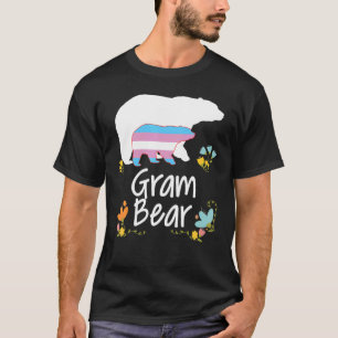Camiseta Gram Lgbt Oso Transgénero Rainbow Lgbt Gay Lesbia