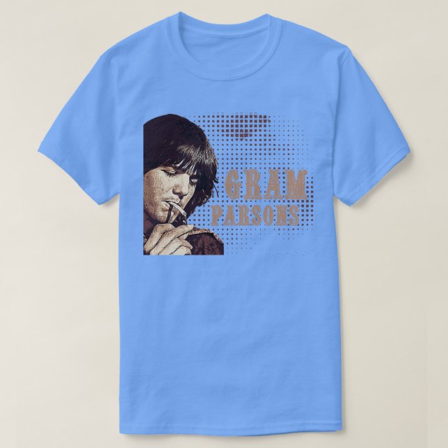 Camiseta Gram Parsons (Diseño del anverso)