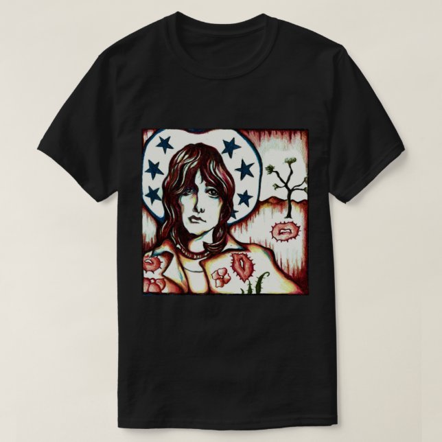 Camiseta Gram Parsons Joshua Tree Classic T-Shirt (Diseño del anverso)