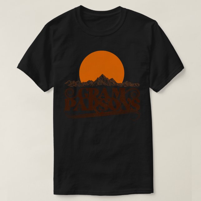 Camiseta Gram Parsons Rising Sun (Diseño del anverso)